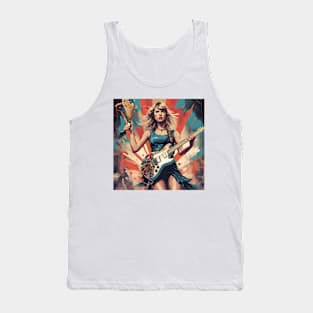 Taylor Swift vintage dnd style art Tank Top